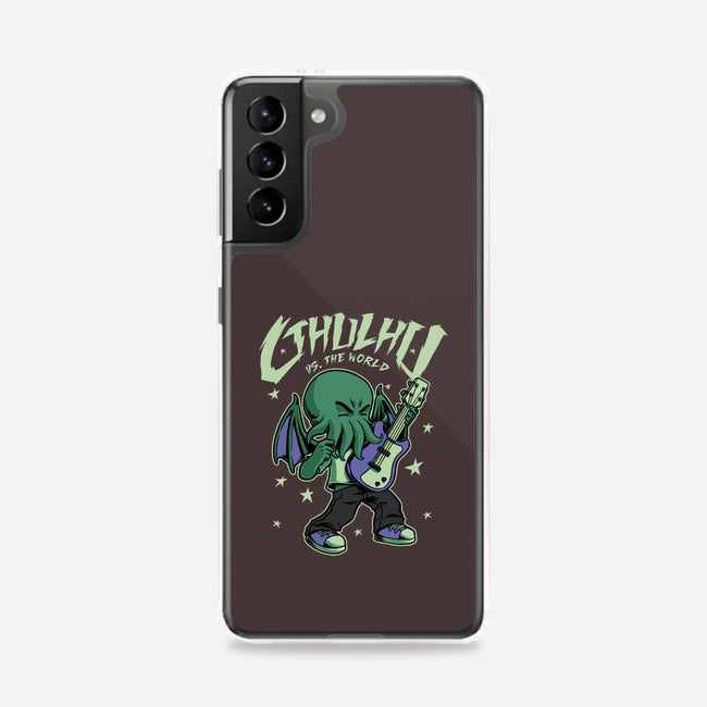 Cthulhu Guitar Comic-Samsung-Snap-Phone Case-Studio Mootant