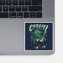 Cthulhu Guitar Comic-None-Glossy-Sticker-Studio Mootant