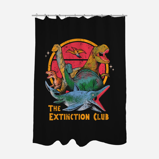 The Extinction Club-None-Polyester-Shower Curtain-tobefonseca