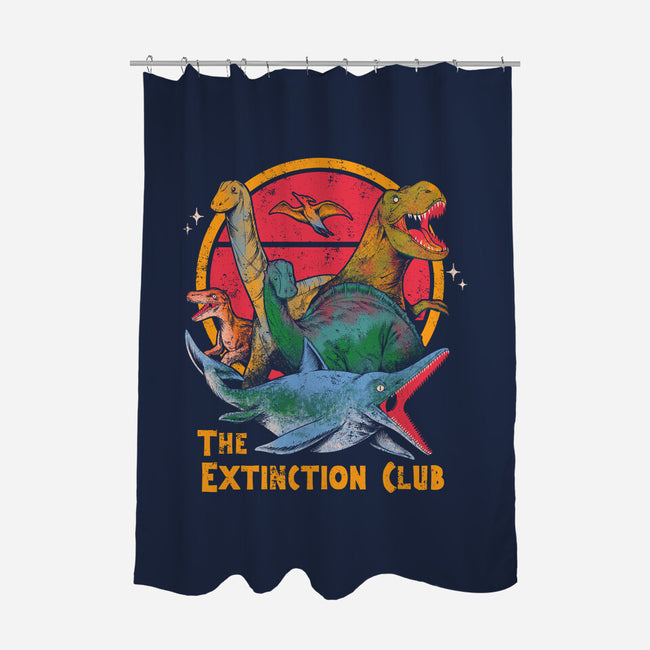 The Extinction Club-None-Polyester-Shower Curtain-tobefonseca