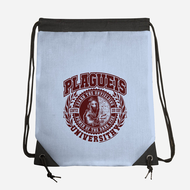 Plagueis Universithy-None-Drawstring-Bag-Wheels