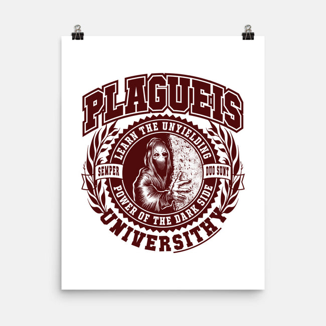 Plagueis Universithy-None-Matte-Poster-Wheels