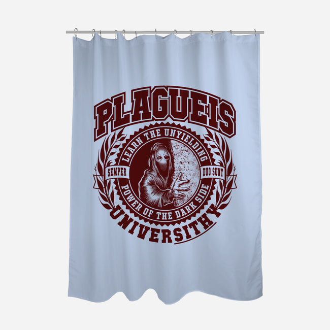 Plagueis Universithy-None-Polyester-Shower Curtain-Wheels