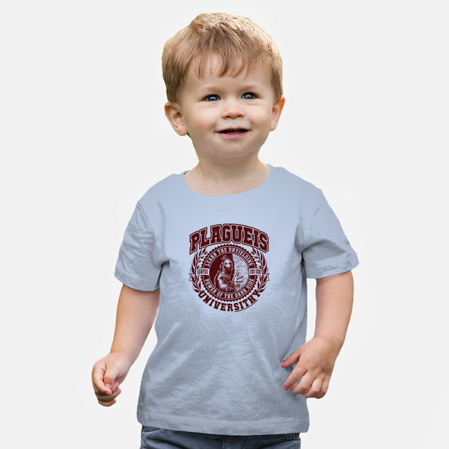 Plagueis Universithy-Baby-Basic-Tee-Wheels