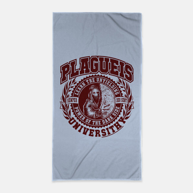 Plagueis Universithy-None-Beach-Towel-Wheels