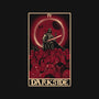 Darkside Tarot Card-Womens-Fitted-Tee-naomori