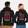 Darkside Tarot Card-Unisex-Zip-Up-Sweatshirt-naomori