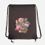 Eat Sleep Battle Repeat-None-Drawstring-Bag-Xentee