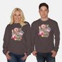 Eat Sleep Battle Repeat-Unisex-Crew Neck-Sweatshirt-Xentee