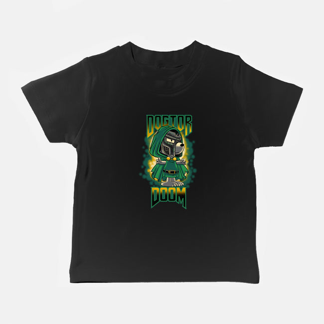 Dogtor Doom-Baby-Basic-Tee-rmatix