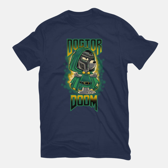 Dogtor Doom-Womens-Basic-Tee-rmatix