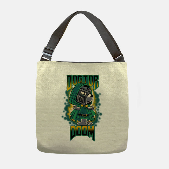 Dogtor Doom-None-Adjustable Tote-Bag-rmatix