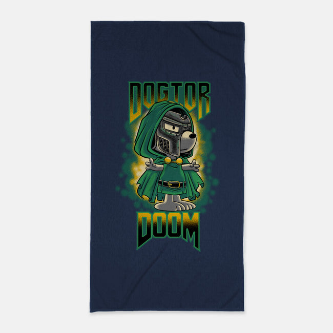 Dogtor Doom-None-Beach-Towel-rmatix