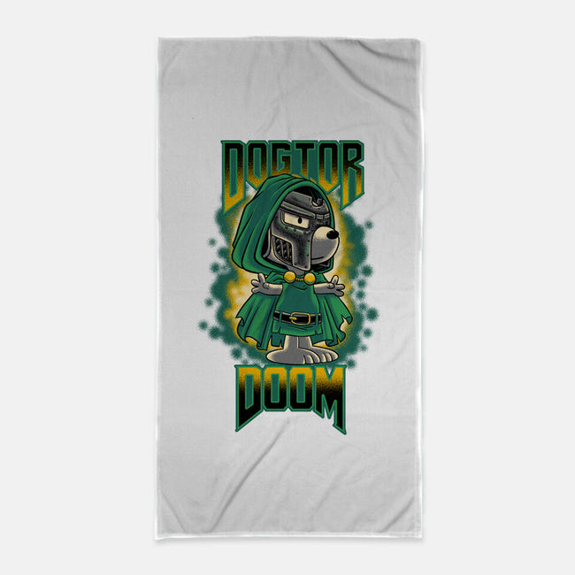 Dogtor Doom-None-Beach-Towel-rmatix