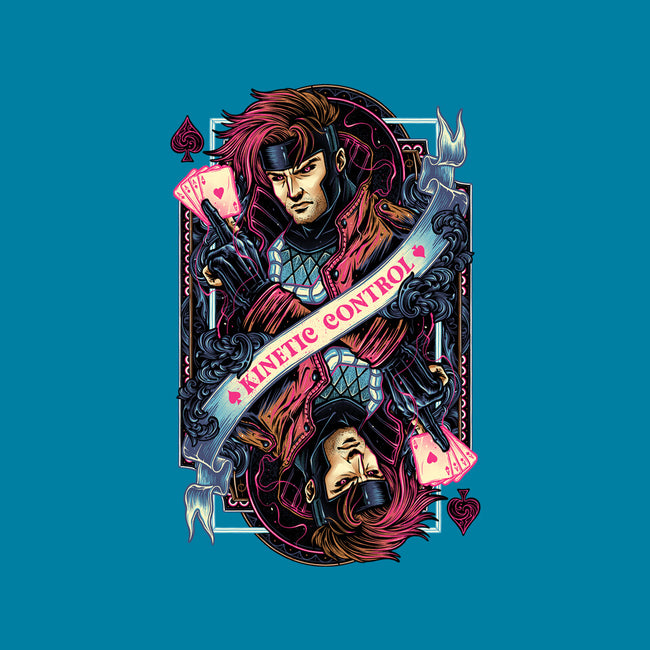 Kinetic Control Card-Womens-Fitted-Tee-glitchygorilla