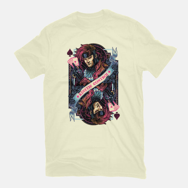 Kinetic Control Card-Mens-Basic-Tee-glitchygorilla