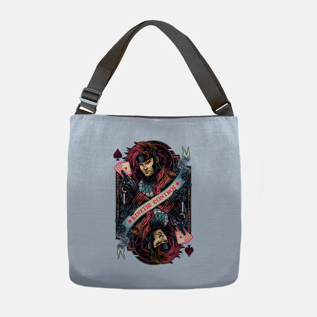 Kinetic Control Card-None-Adjustable Tote-Bag-glitchygorilla