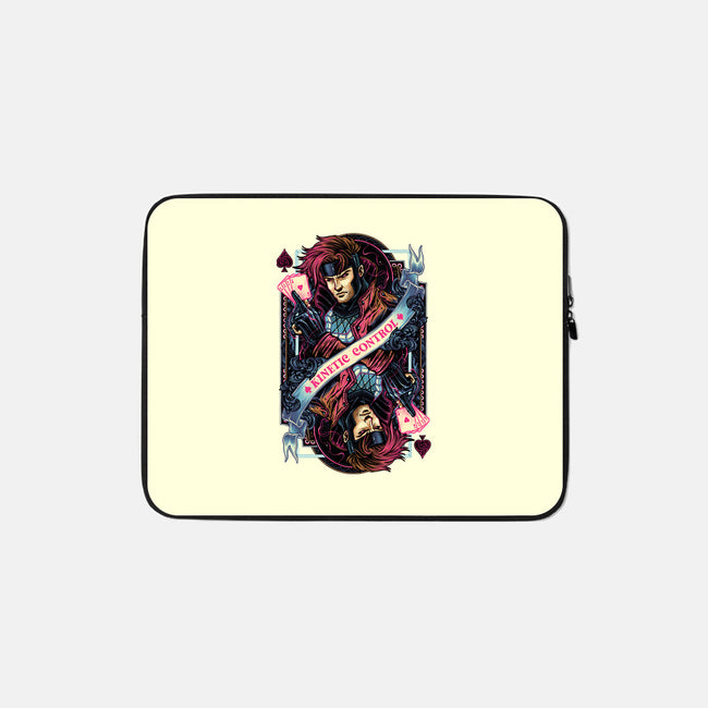 Kinetic Control Card-None-Zippered-Laptop Sleeve-glitchygorilla