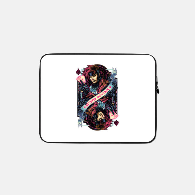 Kinetic Control Card-None-Zippered-Laptop Sleeve-glitchygorilla