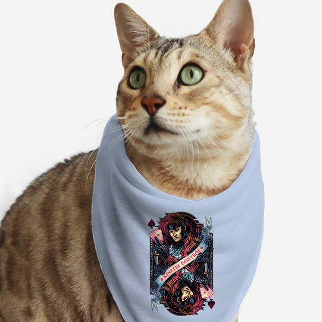 Kinetic Control Card-Cat-Bandana-Pet Collar-glitchygorilla