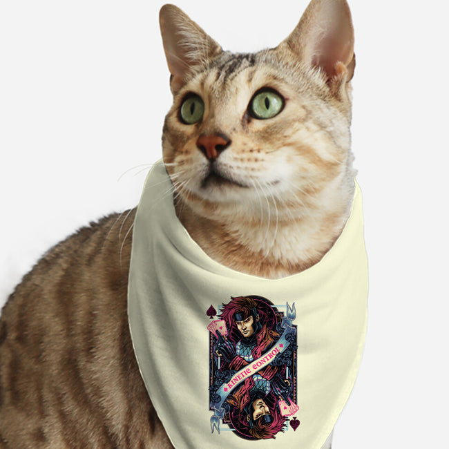 Kinetic Control Card-Cat-Bandana-Pet Collar-glitchygorilla