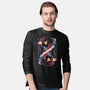 Kinetic Control Card-Mens-Long Sleeved-Tee-glitchygorilla