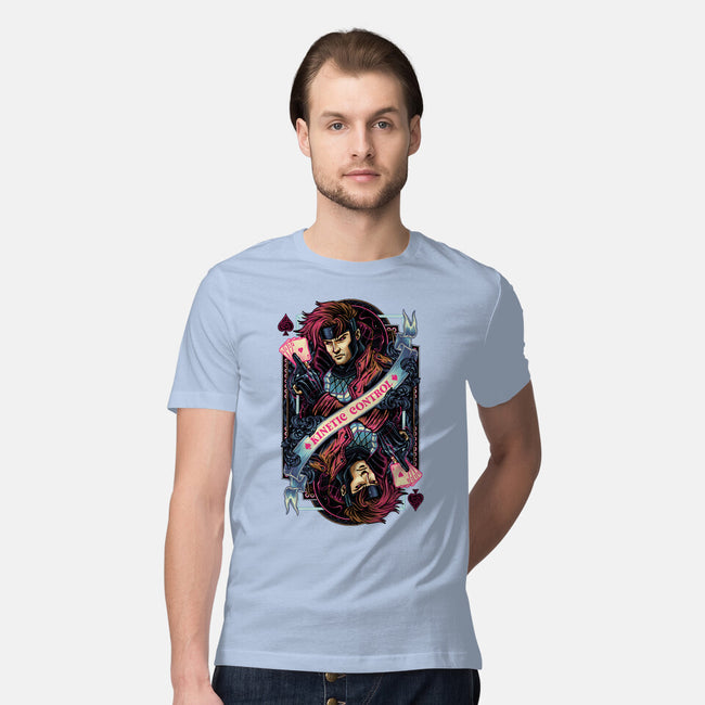 Kinetic Control Card-Mens-Premium-Tee-glitchygorilla