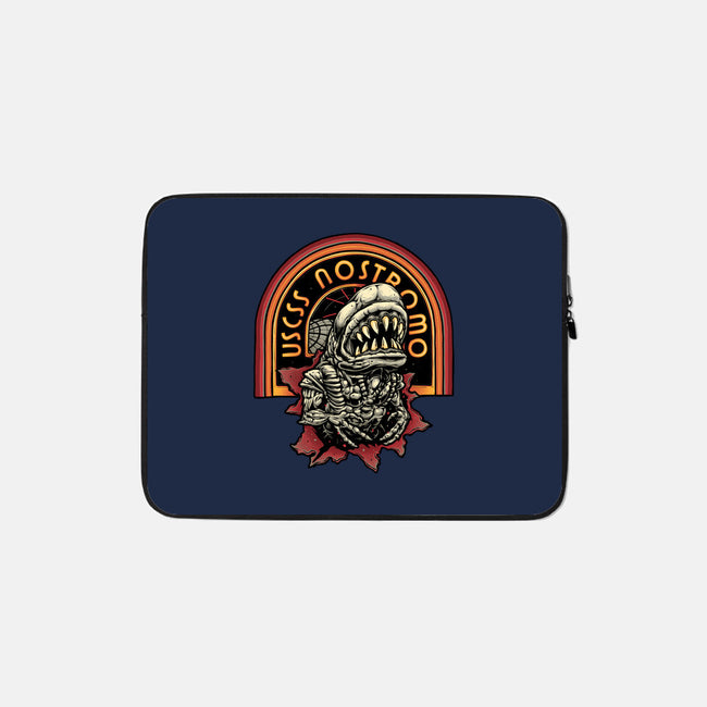 Chest Burster-None-Zippered-Laptop Sleeve-glitchygorilla