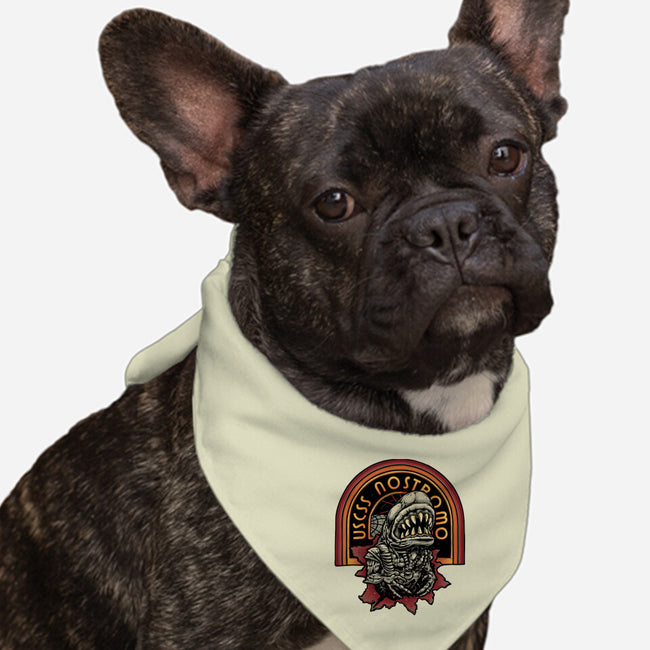 Chest Burster-Dog-Bandana-Pet Collar-glitchygorilla