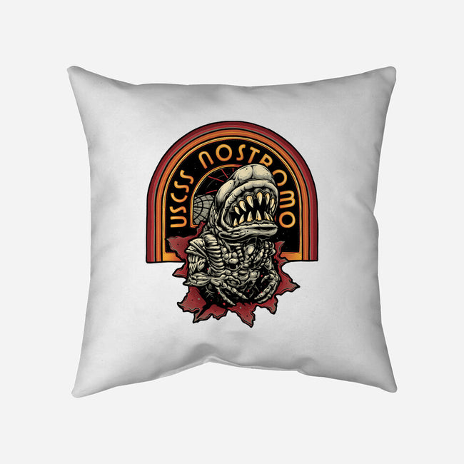 Chest Burster-None-Removable Cover w Insert-Throw Pillow-glitchygorilla