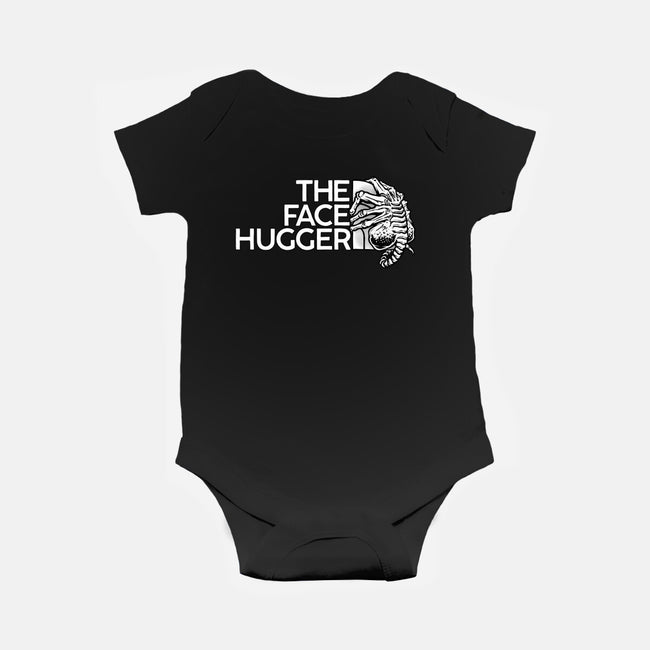 The Face Hugger-Baby-Basic-Onesie-glitchygorilla