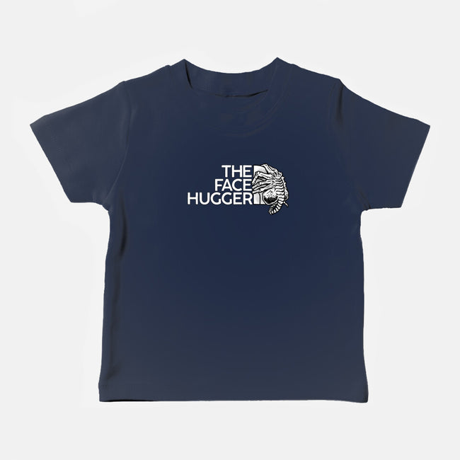 The Face Hugger-Baby-Basic-Tee-glitchygorilla