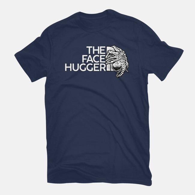 The Face Hugger-Unisex-Basic-Tee-glitchygorilla