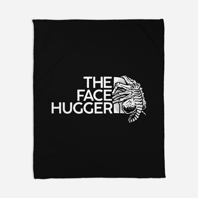 The Face Hugger-None-Fleece-Blanket-glitchygorilla