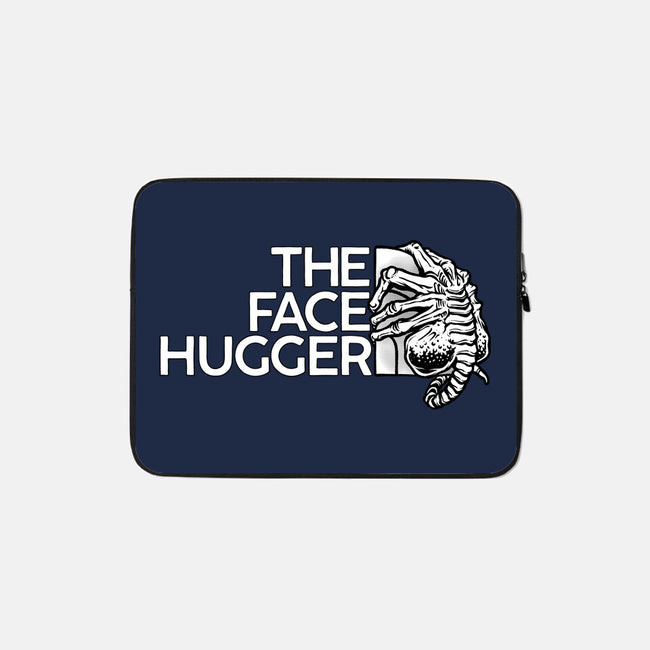 The Face Hugger-None-Zippered-Laptop Sleeve-glitchygorilla