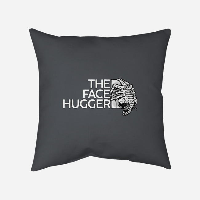 The Face Hugger-None-Non-Removable Cover w Insert-Throw Pillow-glitchygorilla