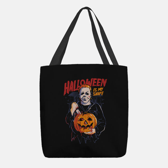 Halloween Is My Shape-None-Basic Tote-Bag-eduely