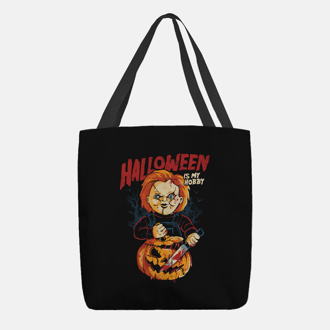 Halloween Is My Hobby-None-Basic Tote-Bag-eduely