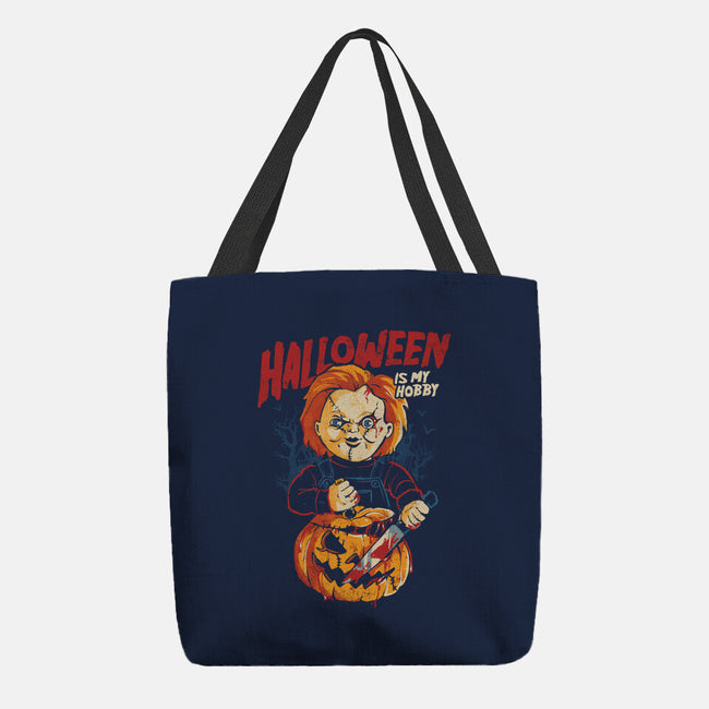 Halloween Is My Hobby-None-Basic Tote-Bag-eduely