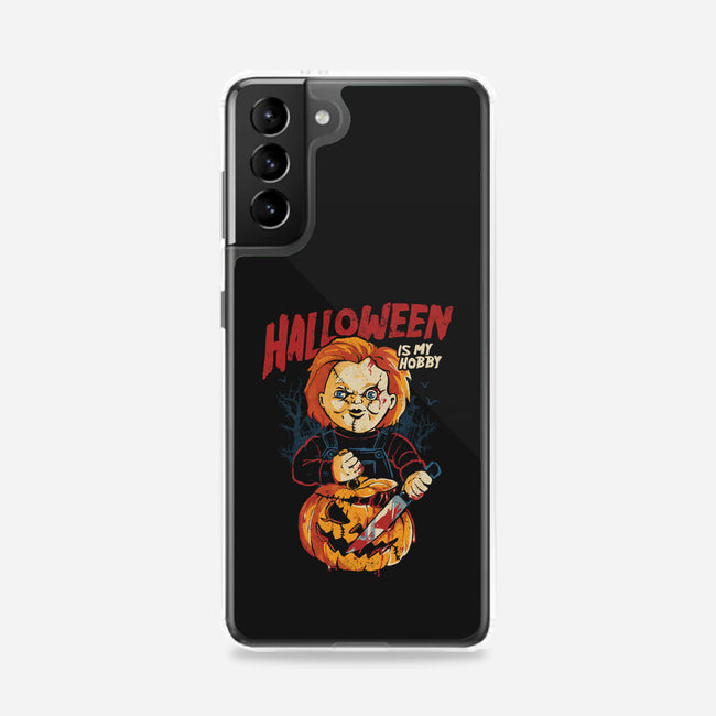 Halloween Is My Hobby-Samsung-Snap-Phone Case-eduely