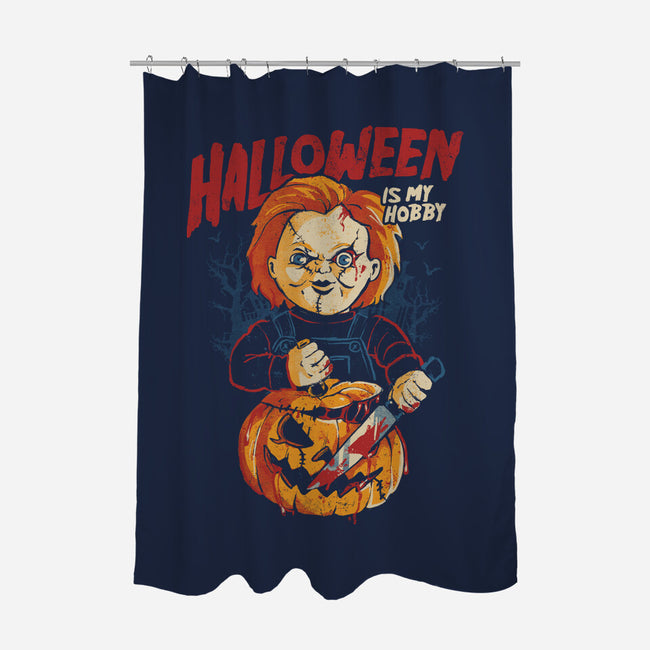 Halloween Is My Hobby-None-Polyester-Shower Curtain-eduely