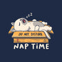 Nap Time Do Not Disturb-Womens-V-Neck-Tee-koalastudio