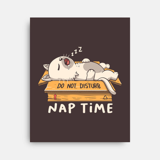 Nap Time Do Not Disturb-None-Stretched-Canvas-koalastudio