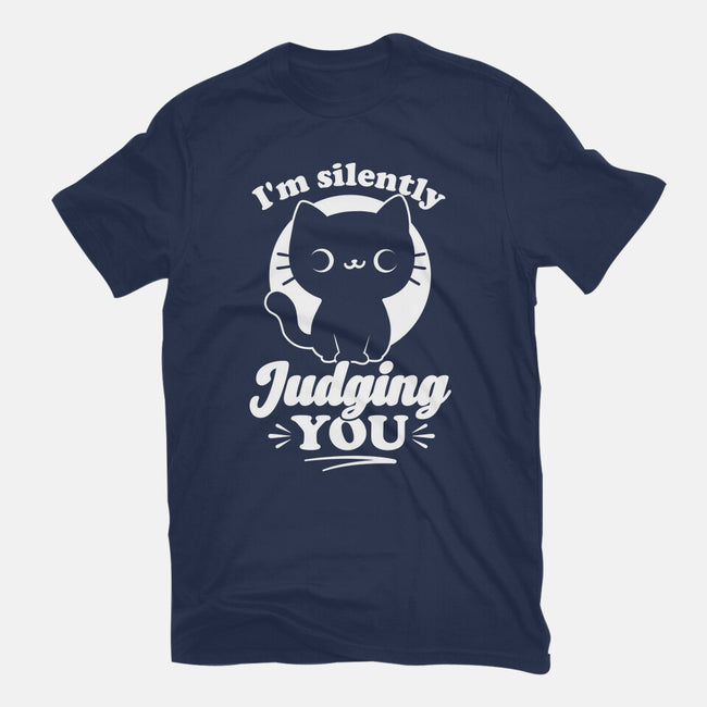 Cat Judges You-Unisex-Basic-Tee-Studio Mootant