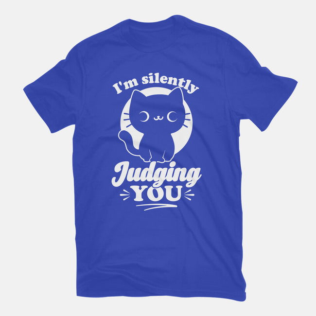 Cat Judges You-Womens-Basic-Tee-Studio Mootant