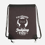 Cat Judges You-None-Drawstring-Bag-Studio Mootant