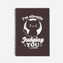 Cat Judges You-None-Dot Grid-Notebook-Studio Mootant