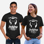 Cat Judges You-Unisex-Basic-Tee-Studio Mootant