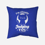 Cat Judges You-None-Non-Removable Cover w Insert-Throw Pillow-Studio Mootant