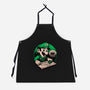 Video Game Ouija Board-Unisex-Kitchen-Apron-Studio Mootant